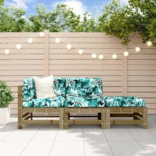 WALPLUS 3 Piece Garden Lounge