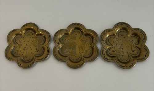 Set vintage indian - 3, brass