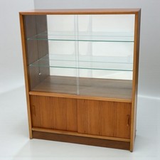 1950s-60s Gibbs Teak Display