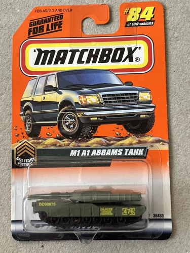 Matchbox abrams tank no - matchbox,