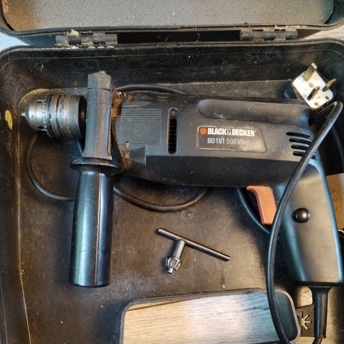 Black decker drill - black, &