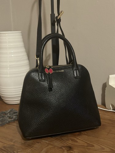 Lulu guinness black pebbled - black,