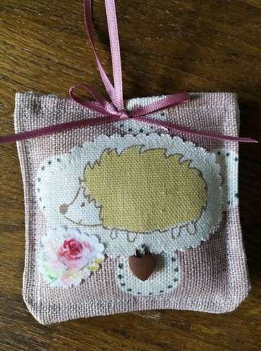 Handmade hanging lavender