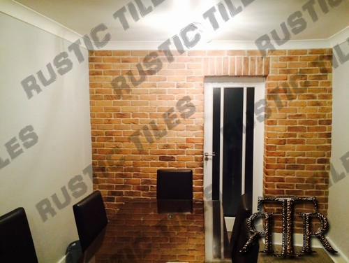 Brick slips cladding wall - brick,