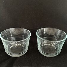 Empty Glass Candle Jars x2