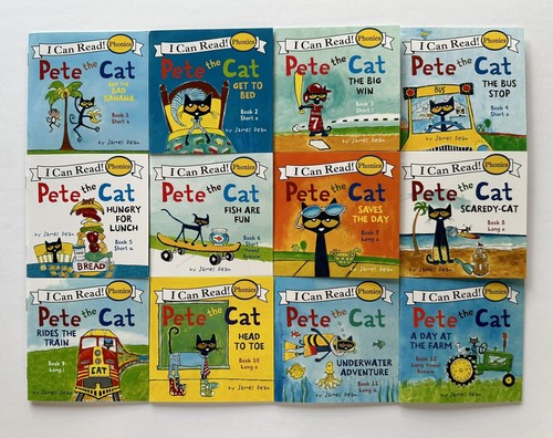 Pete the cat can read - cat, i