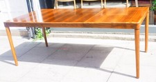 Vintage 1960s Bramin HW Klein rectangular Rosewood extendable Dining Table*