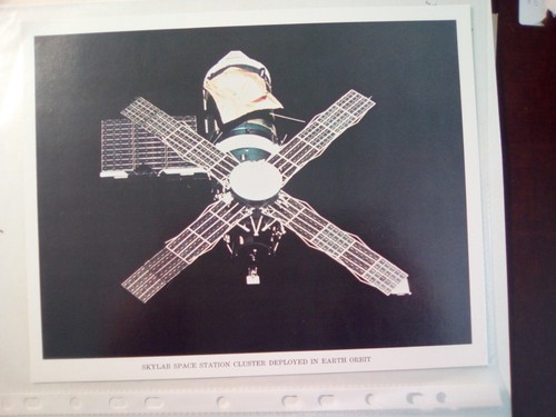 Vintage nasa lithograph - lithograph, skylab
