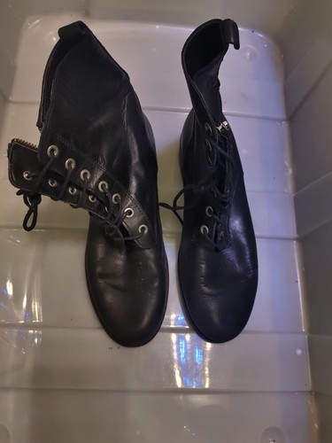 Zara army style boots - boots, 5