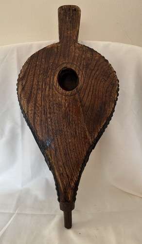 Antique fireplace bellows - fireplace,