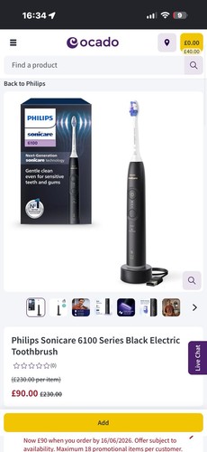Philips sonicare 6100 - philips, series