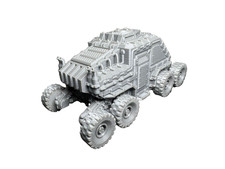 Dirt Runner Wasteland Vehicle - 3D Printed Sci-Fi Armoured Transport for 28mm