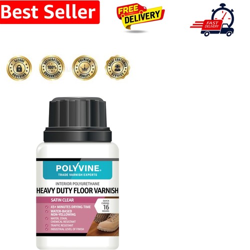 Heavy duty floor varnish - heavy, satin