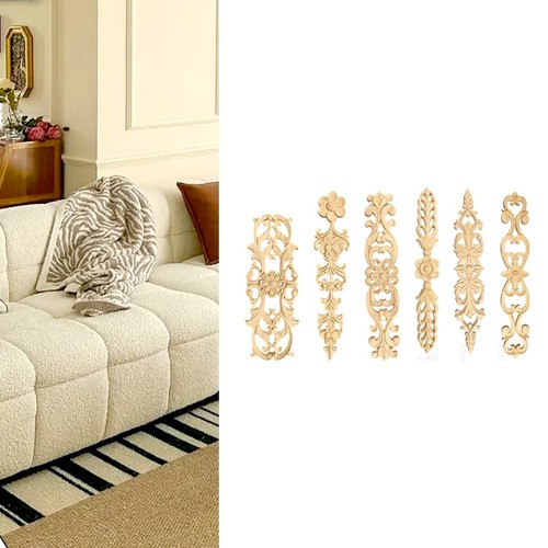 Elegant carved floral wood - elegant,