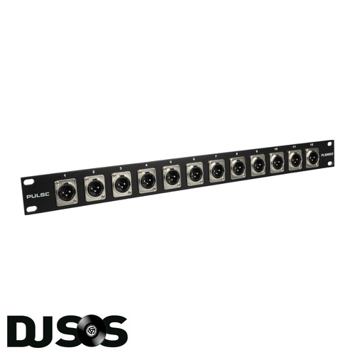 Pulse xlr rack panel - xlr,