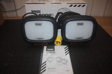 Defender 6000s LED Twin Flood Light Work/Site Light 110v - Original Box Unused