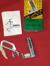 NOS VINTAGE BIKE CYCLEMETER VELOMETER 26" ANDREW FISHER CYCLE CO Schwinn