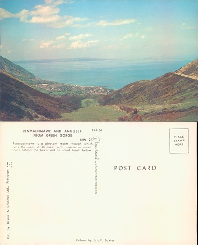Penmaenmawr and anglesey from - penmaenmawr,