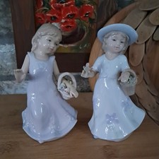 The Leonardo Collection - two minature figurines