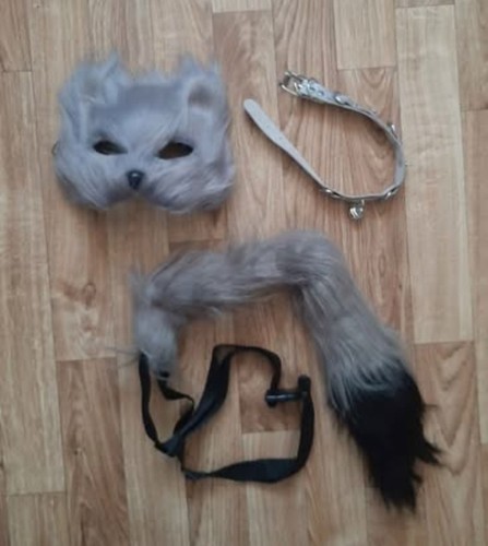 Fox wolf faux fur - fox,