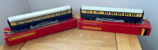 Hornby R429 R430 GWR Collett Coaches Brake & Composite Boxed Excellent Condition