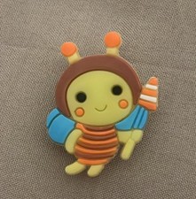 yellow cute bumble bee croc