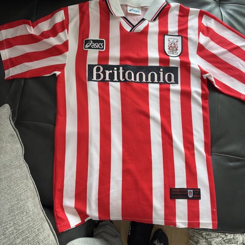 Vtg stoke city asics - 1997, /