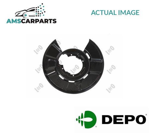 Splash panel brake - splash, disc