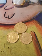 1907 Edward VII Gold Half Sovereign Coin, 22ct.