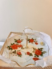 Vintage Chance glass platter