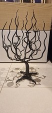 Cast Iron Candle or Tea Light Tree  20" Tall Freestanding Tree