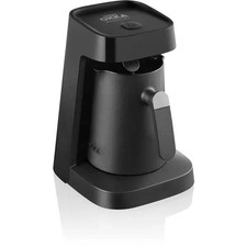 Arzum OK0013-K Okka Jet Automatic Turkish Coffee Machine, 400 W, Black/Chrome