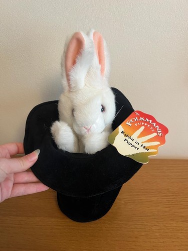 Folkmanis white rabbit - folkmanis, in