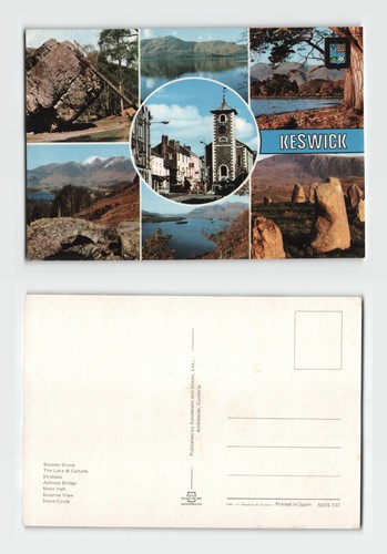 Postcard keswick multi - postcard, multi-view