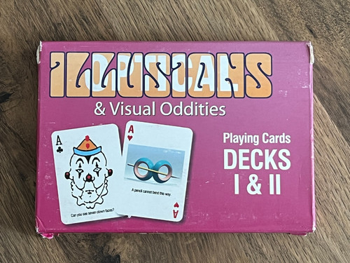 Illusions visual oddities - &,