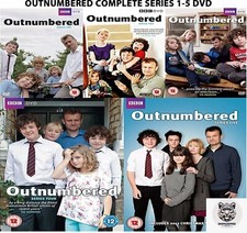 OUTNUMBERED COMPLETE SERIES 1-5 DVD BOXSET Season 1 2 3 4 5 Mint Condition UK R2