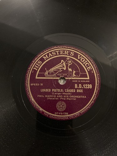 Phil harris 78rpm loaded - phil, 10”