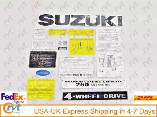Suzuki 413 samurai decals - 413,