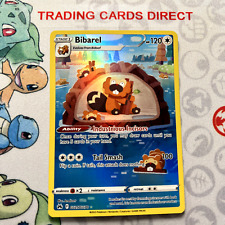Bibarel GG25/GG70 Holo Rare Crown Zenith Pokemon Card
