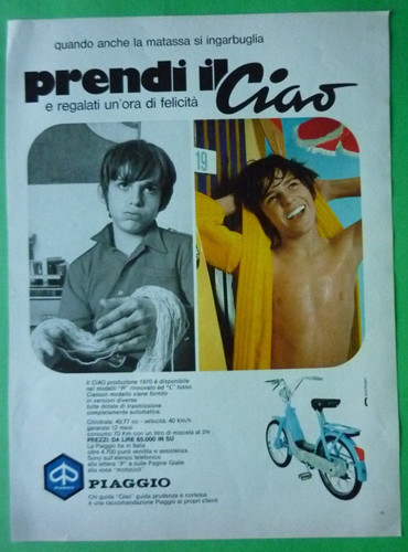 Piaggio ciao motorcycle cc - piaggio,