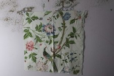 Titley and Marr, Paradiso, Floral with Birds and Butterflies, 26.50" W X 28" L