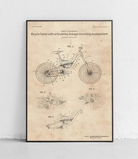 Bicycle Patent Poster