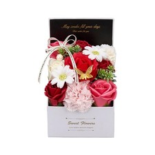 A Set Luxury Soap Flowers in
