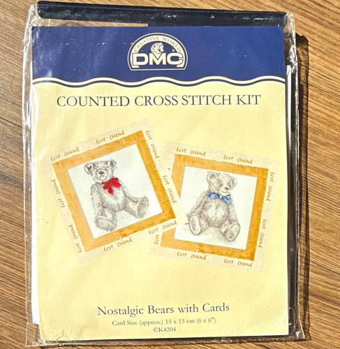 Dmc teddy bears cross stitch - dmc,