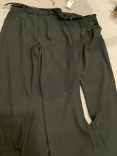 age 15-16 years girls belted black school trousers new