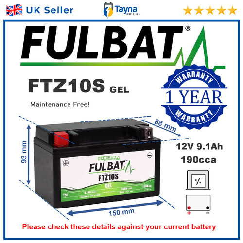 Ftz10s gel fulbat motorcycle - fulbat,