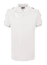 Kappa Caldes White/Silver Polo