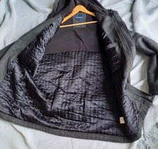 'BEN SHERMAN' 2XL (27.5"P-P) WOOL BLEND GENTS AUTUMN COAT.