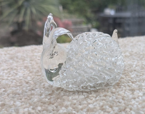 Vintage spun glass rabbit hare - vintage, rabbit/hare