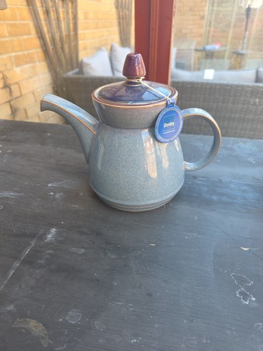 Denby storm large teapot new - large,